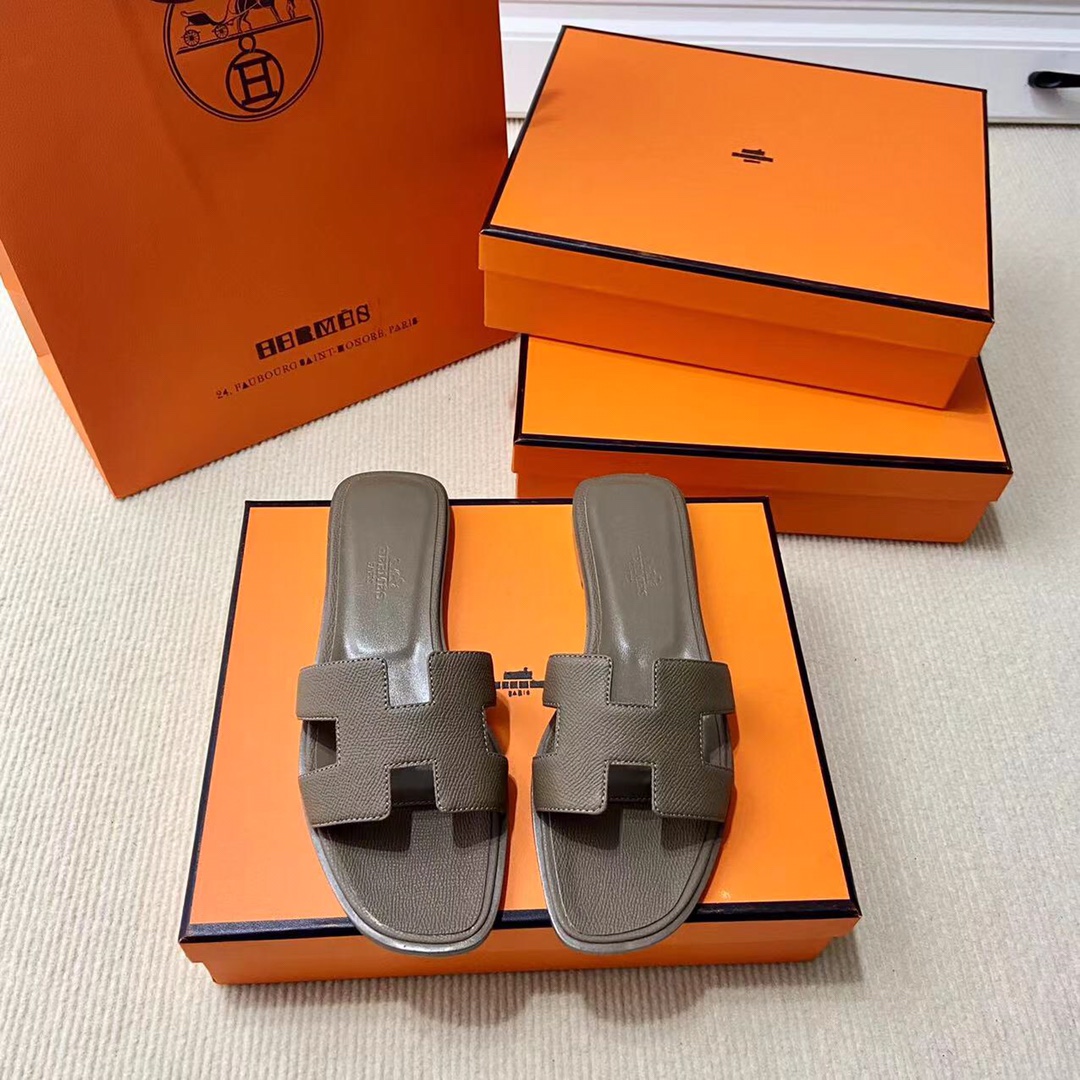 에르메스 올수공 오란 슬리퍼 샌들 앱송 50